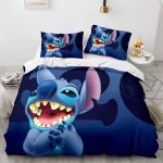 LiloandStitchCosplayComforterBeddingSetDuvetCoversBedSheets_4