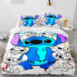 LiloandStitchCosplayComforterBeddingSetDuvetCoversBedSheets_4