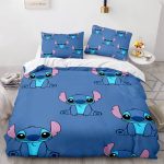 LiloandStitchCosplayComforterBeddingSetDuvetCoversBedSheets_4