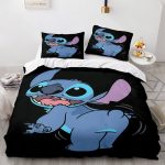 LiloandStitchCosplayComforterBeddingSetDuvetCoversBedSheets_4