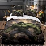 MarvelAvengersCosplayBeddingSetQuiltDuvetCoversBedSheetsSets_7