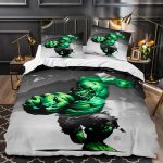 MarvelAvengersCosplayBeddingSetQuiltDuvetCoversBedSheetsSets_7
