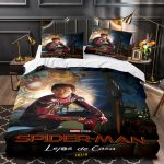 MarvelSpidermanSpider-ManCosplayBeddingSetDuvetCoversBedSheets_2