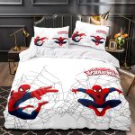 MarvelSpidermanSpider-ManCosplayBeddingSetDuvetCoversBedSheets_2