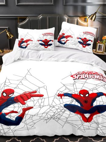 Marvel Spiderman Spider-Man Cosplay Bedding Set Quilt Covers Without Filler