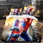 MarvelSpidermanSpider-ManCosplayBeddingSetDuvetCoversBedSheets_2