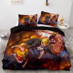OnePieceCosplayBeddingSetsDuvetCoversQuiltComforterBedSheets_5