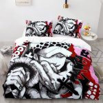 OnePieceCosplayBeddingSetsSoftDuvetCoversComforterBedSheets_17