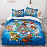 PAWPatrolCosplayBeddingSetsDuvetCoversComforterBedSheets_5