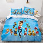 PAWPatrolCosplayBeddingSetsDuvetCoversComforterBedSheets_5
