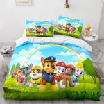 PAWPatrolCosplayBeddingSetsDuvetCoversComforterBedSheets_5