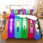 RickandMortyCosplay3-PieceBeddingSetsDuvetCoversBedSheets_5
