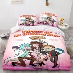 RickandMortyCosplay3-PieceBeddingSetsDuvetCoversBedSheets_5