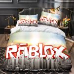 RobloxBeddingSetQuiltDuvetCoverBedSheetsSetsChristmasPresent_2