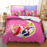 SailorMoonCosplayBeddingSetDuvetCoverChristmasBedSheetsSets_1