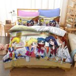 SailorMoonCosplayBeddingSetDuvetCoverChristmasBedSheetsSets_1