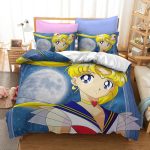 SailorMoonCosplayBeddingSetDuvetCoverChristmasBedSheetsSets_1