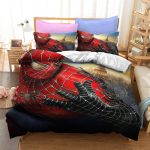 SpidermanGwenSpiderBeddingSetDuvetCoversComforterBedSheets_4