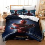 SpidermanMilesMoralesCosplayBeddingSetDuvetCoverBedSheetsSets_7