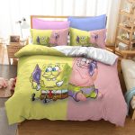 CartoonsSpongeBobSquarePantsBeddingSetDuvetCoversBedSheets_10