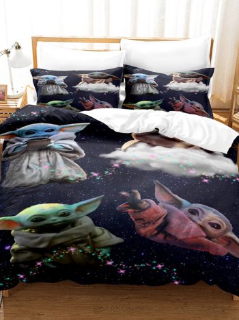 Star Wars Yoda Baby Bedding Set Quilt Cover Without Filler