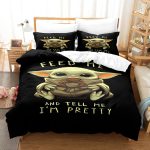 StarWarsYodaBabyCosplayBeddingSetDuvetCoverComforterBedSheets_1