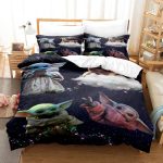 StarWarsYodaBabyCosplayBeddingSetDuvetCoverComforterBedSheets_1