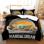 StarWarsYodaBabyCosplayBeddingSetDuvetCoverComforterBedSheets_1