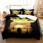 StarWarsYodaBabyCosplayBeddingSetDuvetCoverComforterBedSheets_1