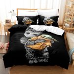 StarWarsYodaBabyCosplayBeddingSetDuvetCoverComforterBedSheets_1