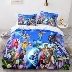 SuperMarioCosplayBeddingSetFullDuvetCoverComforterBedSheets_12
