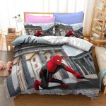 SuperheroSpidermanBeddingSetQuiltDuvetCoverBedSheetsSets_10