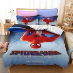 SuperheroSpidermanBeddingSetQuiltDuvetCoverBedSheetsSets_10