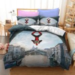 SuperheroSpidermanBeddingSetQuiltDuvetCoverBedSheetsSets_10