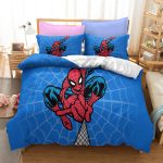 SuperheroSpidermanBeddingSetQuiltDuvetCoverBedSheetsSets_10