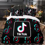 TiktokBeddingSetTikTokQuiltDuvetCoversComforterBedSheets_6