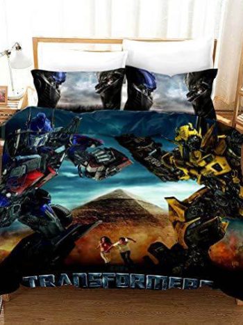 Transformers Optimus Prime Cosplay Bedding Set Quilt Cover