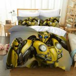 TransformersOptimusPrimeCosplayBeddingSetDuvetCoverBedSheets_1