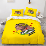 WWERAWCosplayBeddingSetsSoftDuvetCoversComforterBedSheets_1