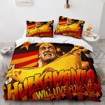 WWERAWCosplayBeddingSetsSoftDuvetCoversComforterBedSheets_1