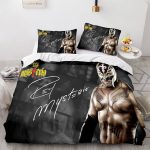 WWERAWCosplayBeddingSetsSoftDuvetCoversComforterBedSheets_1