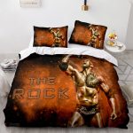 WWERAWCosplayBeddingSetsSoftDuvetCoversComforterBedSheets_1