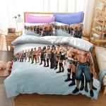WWEWorldWrestlingEntertainmentBeddingSetDuvetCoverBedSheetsSets_4