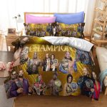 WWEWorldWrestlingEntertainmentBeddingSetDuvetCoverBedSheetsSets_4