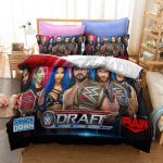 WWEWorldWrestlingEntertainmentBeddingSetDuvetCoverBedSheetsSets_4