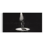 Kobe Bryant Tribute Iconic Spotlight Moment | Basketball Canvas Art | Poster Print