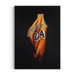 Kobe Bryant Jersey | Iconic #24 Lakers | Basketball Fans Canvas Wall Art | Poster Print