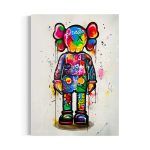 Kaws Companion Figure Canvas Art | Poster Print