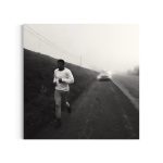 Muhammad Ali Road Running Canvas | Poster Print - Boxing Legend